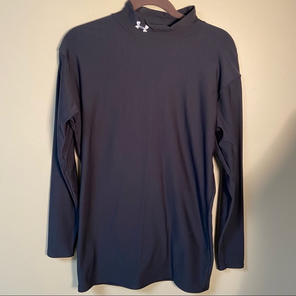 Under Armour Men’s Coldgear Top Black XXL - Picture 4 of 7